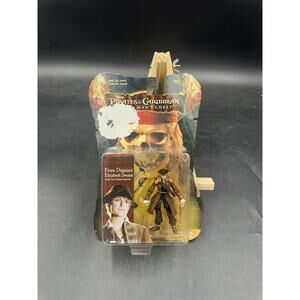 Pirates of the Caribbean Dead Man's Chest Elizabeth Swann card damaged